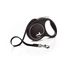 FLEXI Black Design lesa automata cu banda pentru caini, negru, marimea M, 5 m
