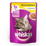 WHISKAS Hrană umedă cu pui în aspic 100 gr