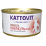 KATTOVIT Feline Diet Niere/Renal Lamb hrana umeda dietetica pentru pisici cu afectiuni ale rinichilor, cu miel 85 g