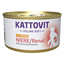 KATTOVIT Feline Diet Niere/Renal hrana umeda dietetica pentru pisici cu afectiuni ale rinichilor, cu pui 85 g