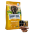 HAPPY DOG Supreme Piemonte hrana uscata caini adulti, cu rata, castane si peste 10 kg + SIMPLY FROM NATURE Nature Sticks cu rață 7 buc.