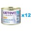 KATTOVIT Feline Diet Recovery Chicken hrana umeda dietetica pentru pisici in convalescenta, cu pui 12 x 185 g