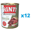 RINTI Kennerfleisch Reindeer conserve hrana umeda caini 12 x 800 g, cu ren