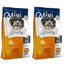 HAPPY DOG Fit & Well Adult Mini 16 kg (2x8 kg) hrana uscata caini adulti talie mica, cu pasare