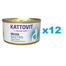 KATTOVIT Feline Diet Gastro Duck hrana umeda dietetica pentru pisici cu afectiuni gastrointestinale, cu rata  12 x 85 g