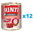 RINTI Sensible hrana umeda caini adulti cu alergii alimentare, cu vita si orez 12 x 800 g