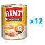 RINTI Sensible hrana umeda caini adulti cu alergii alimentare, cu pui si cartof 12 x 800 g