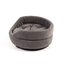 FERA Pat oval cu perna pentru caini, gri, Marime S: 53 x 44 x 16