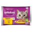 WHISKAS hrana pisica la plic in aspic 4x85g curcan si pui