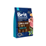 BRIT Premium By Nature Sensitive Lamb 3 kg + 6 x 800 g hrana umeda BRIT cu miel si hrisca