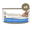 APPLAWS hrana umeda fara cereale pentru pisici, cu ton si creveti, 6 x 70g