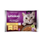 WHISKAS Pure Delight hrana pisici adulte 4x85g bucati de pui si curcan in aspic