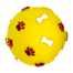 PET NOVA DOG LIFE STYLE Minge din cauciuc pentru caini, galben, 7,5cm