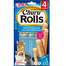 INABA Churu Rolls Chicken 4x10g rulou pentru pisici, cu pui, ton si scoici