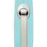 FLEXI New Comfort lesa automata cu banda pentru caini, albastru deschis cu alb, marimea S, 5 m