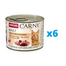 ANIMONDA Carny Adult Hrana umeda pentru pisica, cu curcan si ficat de pui 6 x 200 g