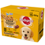 PEDIGREE Pedigree Junior Hrana umeda caini junior, mix arome in aspic 48x100 g