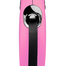 FLEXI New Classic lesa automata cu banda pentru caini, roz, marimea S, 5 m