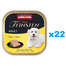 ANIMONDA Vom Feinsten Adult Turkey&Cheese 22x150 g pate caini adulti, curcan si branza