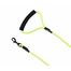 PET NOVA Lesa caine, verde cu maner 120 cm / 1 cm
