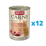 ANIMONDA Carny Adult pui, inimi de curcan și rață 12 x 400 g