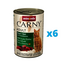 ANIMONDA Carny Adult set conserve pentru pisici 6 x 400 g vita, vanat, afine