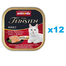 ANIMONDA Vom Feinsten Pate hrana pisica cu vita si piept de pui cu ierburi 12x100 g