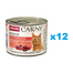 ANIMONDA Carny Senior conserve pisici senior 12x200 g vita si inimi curcan