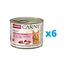 ANIMONDA Karma Carny Adult Hrana pisici, cu curcan, pui si creveti 6 x 200 g