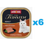 ANIMONDA Vom Feinsten Classic set hrana pisici 6 x 100 g cu ficat de pui