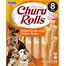 INABA Churu Rolls Chicken 8x12g rulou cu pui pentru caini