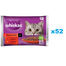 WHISKAS Adult plic cu vita si pui in sos 52x85g hrana umeda Classic Meals pentru pisici adulte