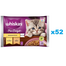 WHISKAS Junior 52x85g hrana umeda pentru pisoi, cu pui si curcan in aspic