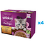 WHISKAS Junior 48x85g pliculet hrana umeda pentru pisoi cu: pui, curcan, pasare, rata in aspic