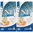 FARMINA N&D Ocean Cat Kitten cod, shrimp, pumpkin & cantaloupe melon 2 x 1,5 kg hrana uscata pisoi, pisici gestante/alapteaza, cod, creveti, dovleac si pepene galben