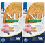 FARMINA N&D Ancrestral Grain Lamb & Blueberry Adult Cat mancare pentru pisici cu miel 2 x 1,5 kg