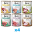 BRIT Pate&Meat Mix arome 24x800 g pate pentru caini