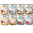 BRIT Pate&Meat Mix arome 8x800 g hrana caini, pate