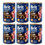 BRIT Premium by Nature Lamb and buckwheat 6x400 g set conserva hrana caini, miel si hrisca