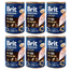 BRIT Premium by Nature Fish&Fish Skin 6x400 g set hrana caine, peste si piele de peste