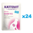 KATTOVIT Feline Diet Diabetes hrana umeda dietetica pentru pisici cu diabet  24 x 85 g