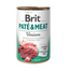 BRIT Pate&Meat venison 400 g Hrana umeda caini adulti, cu vanat