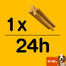PEDIGREE DentaStix Sticks dentitie caini talie medie 7 buc - 180g