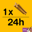 PEDIGREE DentaStix baton dentar caini talie mica 7 buc - 110g