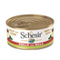 SCHESIR Fruit hrana umeda pisica, pui cu mar 75 g