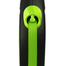 FLEXI New Neon lesa automata pentru caini, verde, marimea M, 5 m