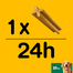 PEDIGREE DentaStix baton dentar caini talie mare 7 buc - 270g