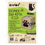 CARTON+ PETS Casuta din carton pentru pisici cu spatiu de zgariat Netti