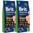 BRIT Premium By Nature Adult Extra Large XL hrana uscata caini adulti de talie foarte mare 30 kg (2 x 15 kg)