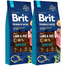BRIT Premium By Nature Sensitive Lamb hrana uscata caini adulti cu tract digestiv sensibil, cu miel 30 kg (2 x 15 kg)